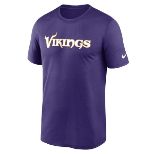 Minnesota Vikings Nike Legend Wordmark T-Shirt 3XLarge Purple