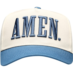 Women's KENZKUSTOMZ Amen Snapback Hat One Size Navy