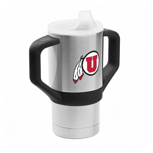 Gametime Sidekicks Utah Utes Stainless Steel Sippy Cup