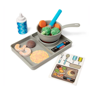 Melissa & Doug Simmer & Stir Stovetop Play Set with Water WOW! Color Reveal