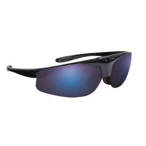 Men's Franklin MLB Deluxe Flip-Up Sunglasses Black/Blue