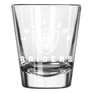 Logo Brands Las Vegas Raiders Arch Shot Glass