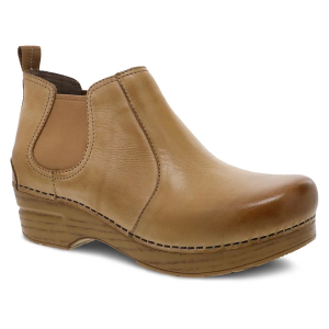 Women's Dansko Frankie Chelsea Boots 42 Honey Distressed
