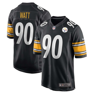 Pittsburgh Steelers TJ Watt #90 Nike Game Jersey Medium Black
