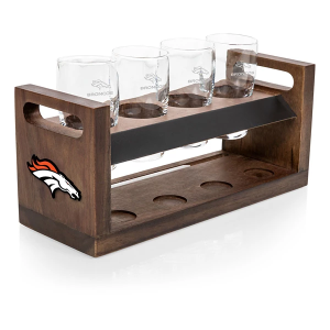 Picnic Time Denver Broncos Craft Beer Flight Beverage Sampler
