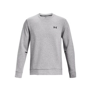 Men's Under Armour Unstoppable Fleece Crewneck Sweatshirt 3XLarge Mod Grey/Black