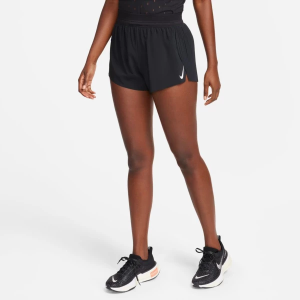 Women's Nike AeroSwift Shorts XLarge Black/White
