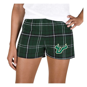 South Florida Bulls Concepts Sport Women's Ultimate Shorts Medium Hunter/Black