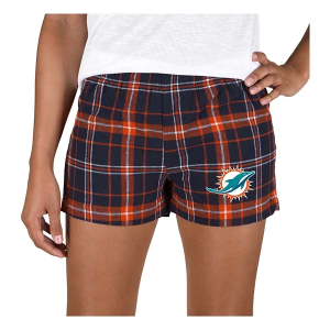 Women's Miami Dolphins Concepts Sport Ultimate Short Shorts XLarge Navy/Orange