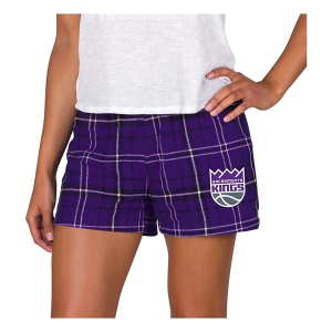 Women's Sacramento Kings Concepts Sport Ultimate Shorts Medium Purple/Black