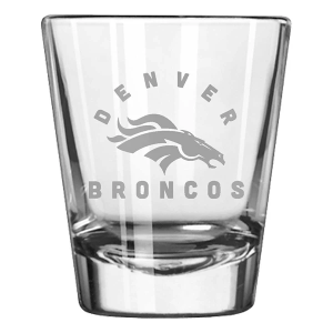 Logo Brands Denver Broncos Arch Shot Glass