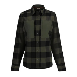 Women's Simms Guide Long Sleeve Flannel XSmall Loden Buffalo Check