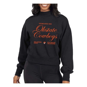 Oklahoma State Cowboys Chicka-D Women's Crew Small Black