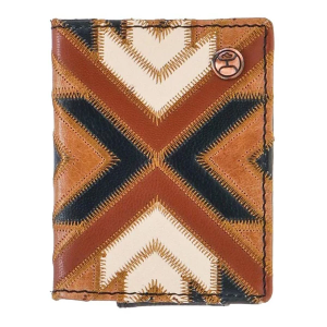 Hooey Montezuma Money Clip Wallet Brown/Black