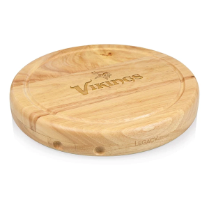 Picnic Time Minnesota Vikings Circo Cheese Cutting Board & Tools Set