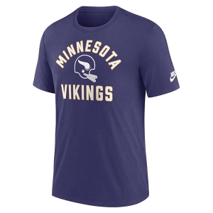 Minnesota Vikings Nike Tri Rewind T-Shirt Medium Orchard