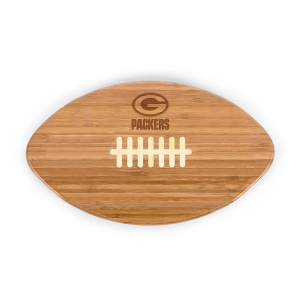 Picnic Time Green Bay Packers Touchdown! Football Cutting Board & Serving Tray