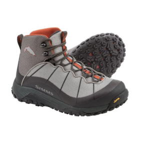 Women's Simms Flyweight Fly Fishing Wading Boots Outdoor 5 Cinder