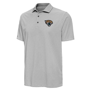Jacksonville Jaguars Antigua Pave Polo 2XLarge Black/White