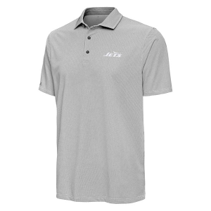 New York Jets Antigua Pave Polo Large Black/White