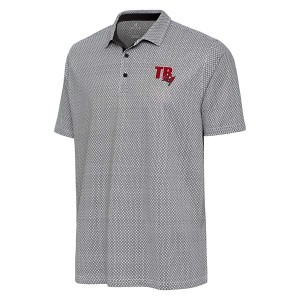 Tampa Bay Buccaneers Antigua Intersect Polo 2XLarge Heather Black