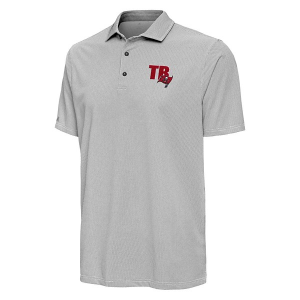 Tampa Bay Buccaneers Antigua Pave Polo XLarge Black/White