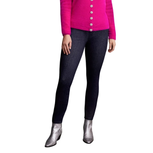 Women's Tribal Audrey Pull-On Glitz Shine Skinny Jeans Starry Night 16 28