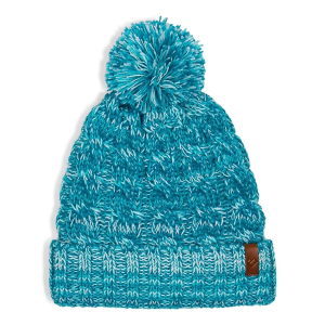 Kids' Obermeyer San Fran Pom Beanie One Size Aegean Blue