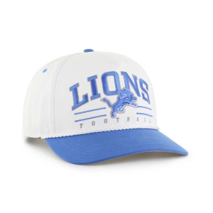 Detroit Lions 47 Brand Roscoe Two Tone Adjustable Hat One Size White