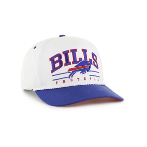 Buffalo Bills 47 Brand Roscoe Two Tone Adjustable Hat One Size White