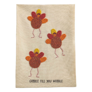 Mud Pie Turkey Thanksgiving Towel