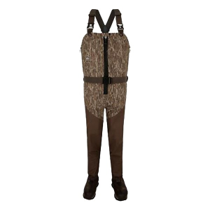 Men's Drake Waterfowl Guardian Elite HND Front Zip Waders Adult 9 Mossy Oak Bottomland