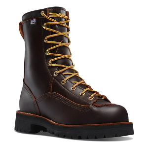 Men's Danner Rain Forest 8" GTX Waterproof Work Boots Outdoor 13 Brown