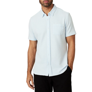 Men's 7 Diamonds Keaton Button Up Shirt 3XLarge Blue