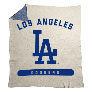 Logo Brands Los Angeles Dodgers Prime Luxe Dreams Throw