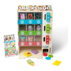 Melissa & Doug Sort, Stock, Select Wooden Vending Machine Play Set