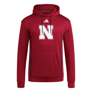 Nebraska Cornhuskers adidas Hoodie Large Red