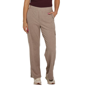 Women's RECREATION Faye Pants Large Taupe Heather