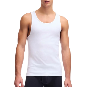 Men's Under Armour Cotton Crew Shirt Underwear 2 Pack Medium White