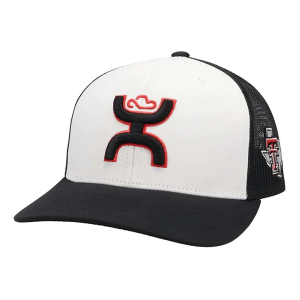 Texas Tech Red Raiders Hooey Trucker Adjustable Hat One Size White/Black/Red