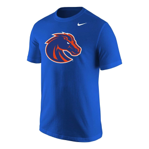 Boise State Broncos Nike Logo T-Shirt 3XLarge Royal