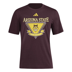 Arizona State Sun Devils adidas Echo Blend T-Shirt Large Maroon