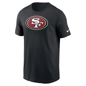 San Francisco 49ers Nike Essential Logo T-Shirt Small Black