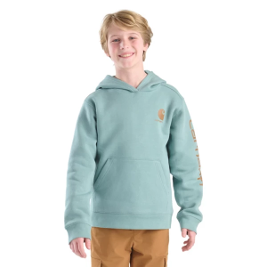 Kids' Carhartt Sleeve Graphic Hoodie 5 Patina