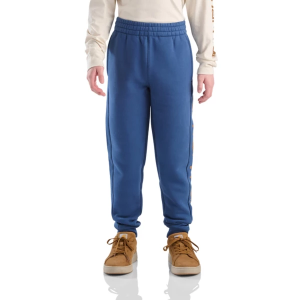Boys' Carhartt Fleece Logo Joggers Medium Dark Denim Regular
