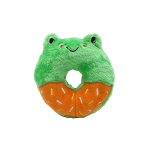 ZippyPaws Donutz Buddies Frog Dog Toy