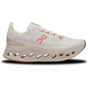 Women's On Cloudsurfer Max Running Shoes 6 Regular Ivory | Salomon