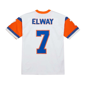 Denver Broncos John Elway #7 Mitchell and Ness Replica 1994 Jersey 2XLarge White