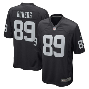 Las Vegas Raiders Brock Bowers #89 Nike Game Jersey 2XLarge Black