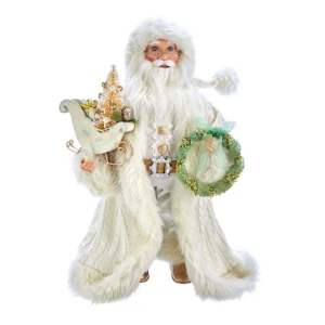 Kurt S. Adler 18" KSA Kringles Winter White Santa